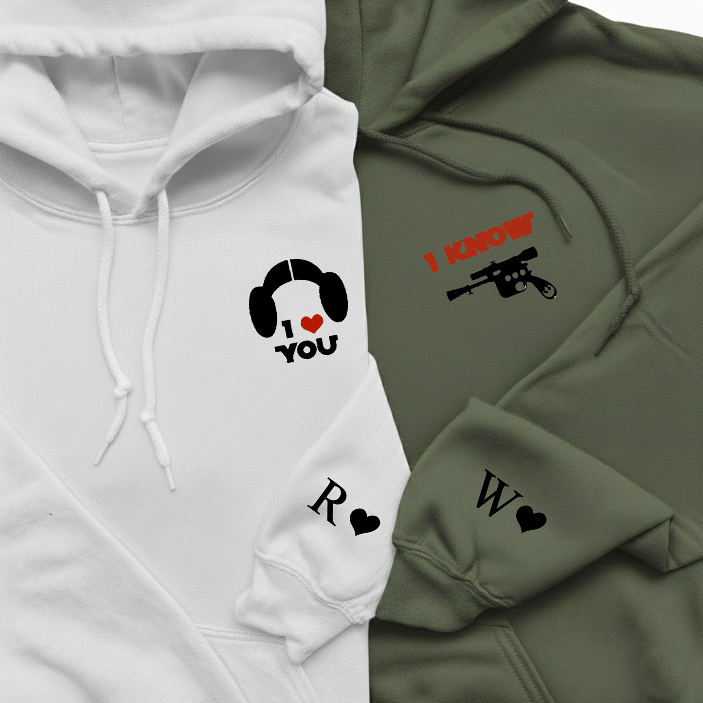 lustiges Jubiläumsgeschenk Valentinstag Pullover oder Hoodie besticktes für Paare