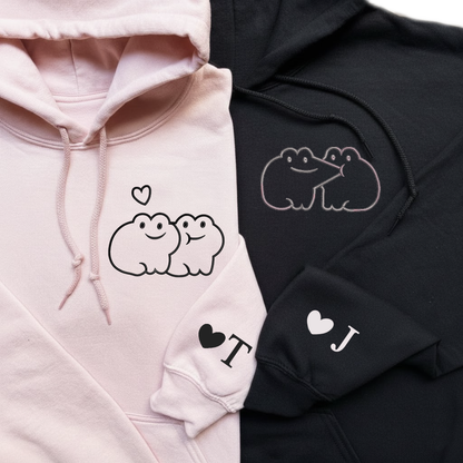 lustiges Jubiläumsgeschenk Valentinstag Pullover oder Hoodie besticktes für Paare