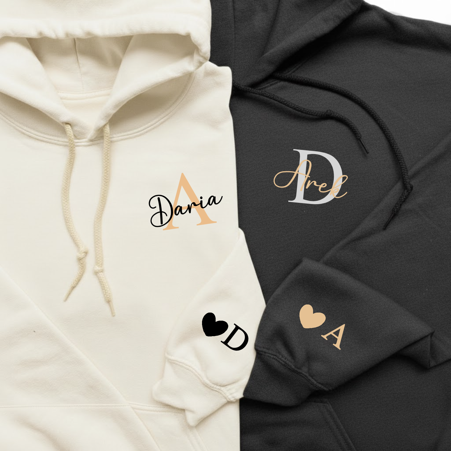 Initialen  Pullover oder Hoodie