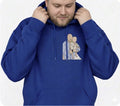 Sweatshirt mit Stickerei nach Ihrem Foto Mama Papa Geschenk Foto Souvenir mit den Namen Pullover oder Hoodie bestickt